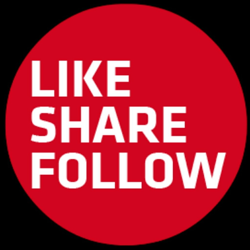 Like, share, and follow